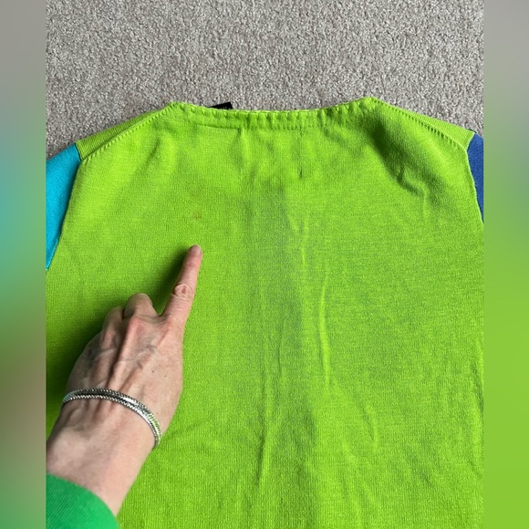 Michael Simon M Sweater Cardigan Flowers Daisy valentines day Gift Idea, - Picture 8 of 8